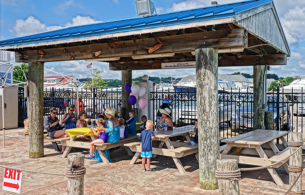 chesapeake beach waterpark cabana